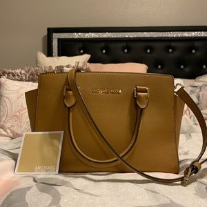 Chestnut Michael Kors Satchel